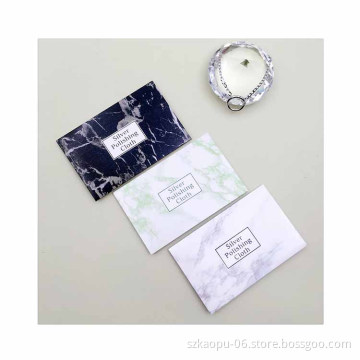 Custom Wholesale Watch Cleaning Microfiber Jewelry Silver Polishing Cloth With Logo With Cheap Price